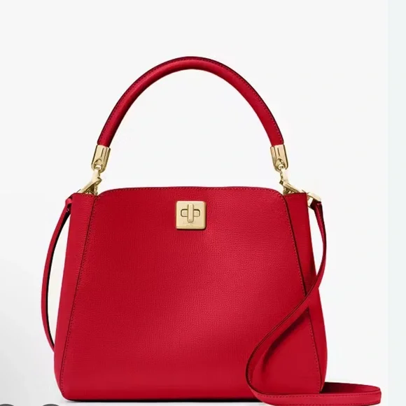 Kate Spade New York NWT top handle satchel Phoebe in perfect cherry retails $429 - Picture 3 of 11